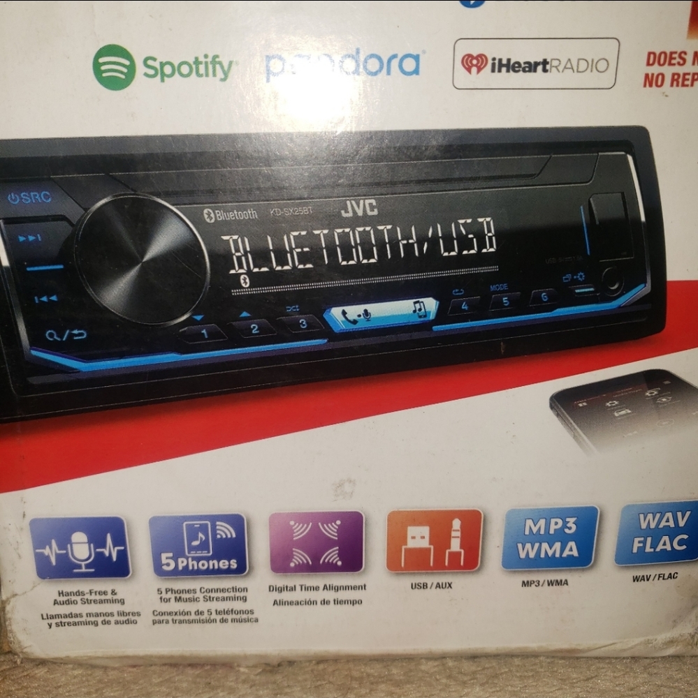 JVC car radio